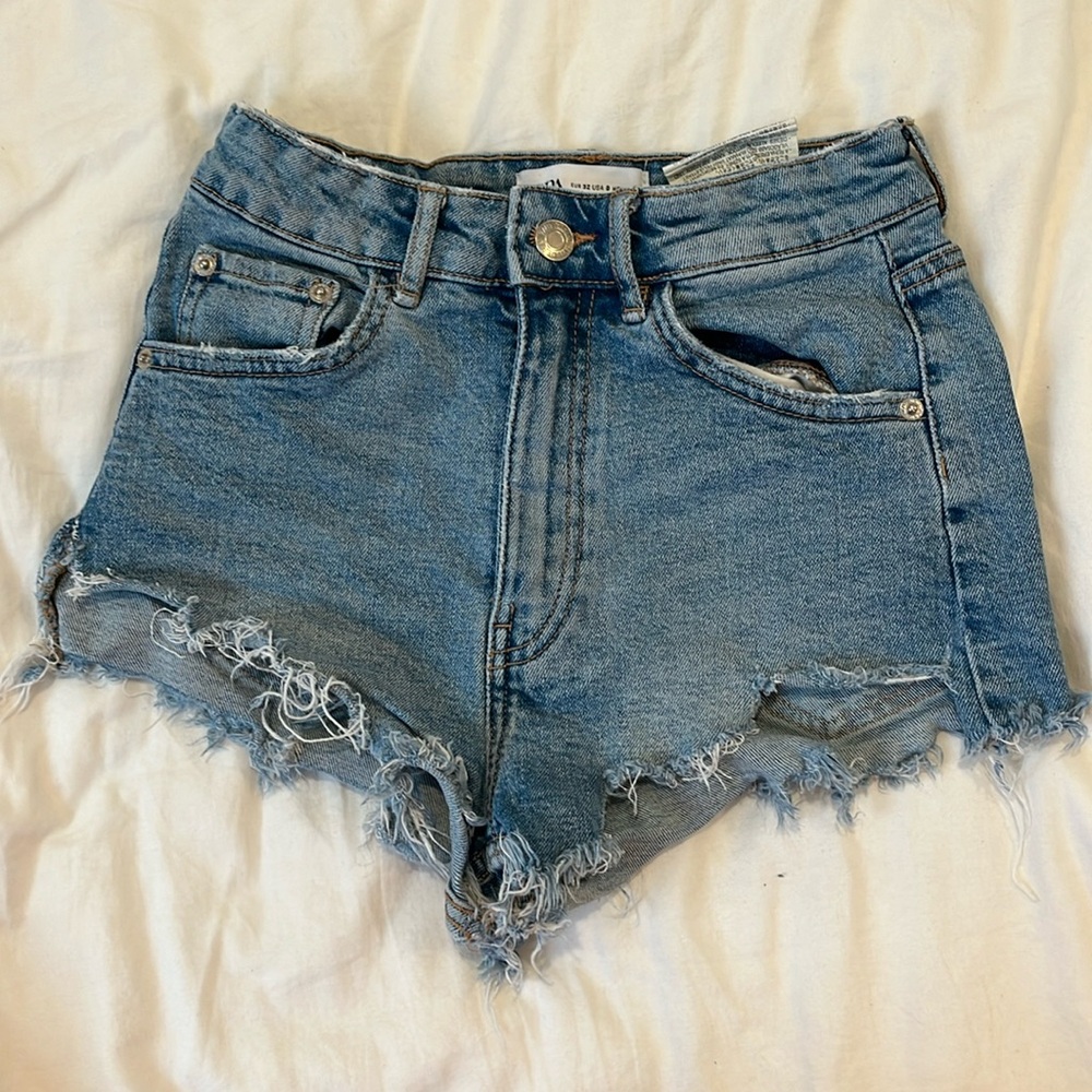 Zara jean shorts